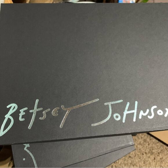 Betsey Johnson Perry Citron Neon Green Rhinestone Strappy Heels Size 8 and 8.5 - Picture 12 of 12